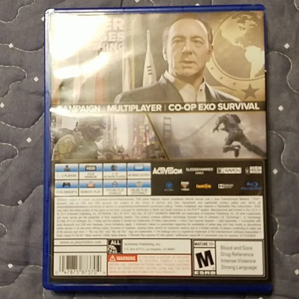 PS4 call of Duty Advance Warfare game